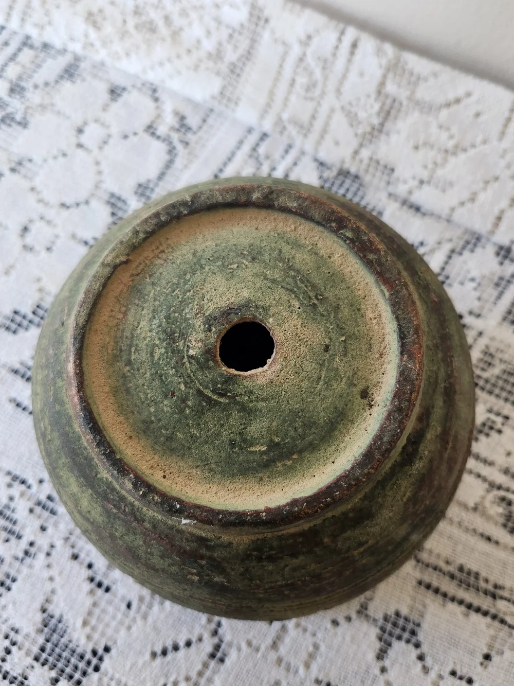 Handmade Green Decorative Ceramic Planter